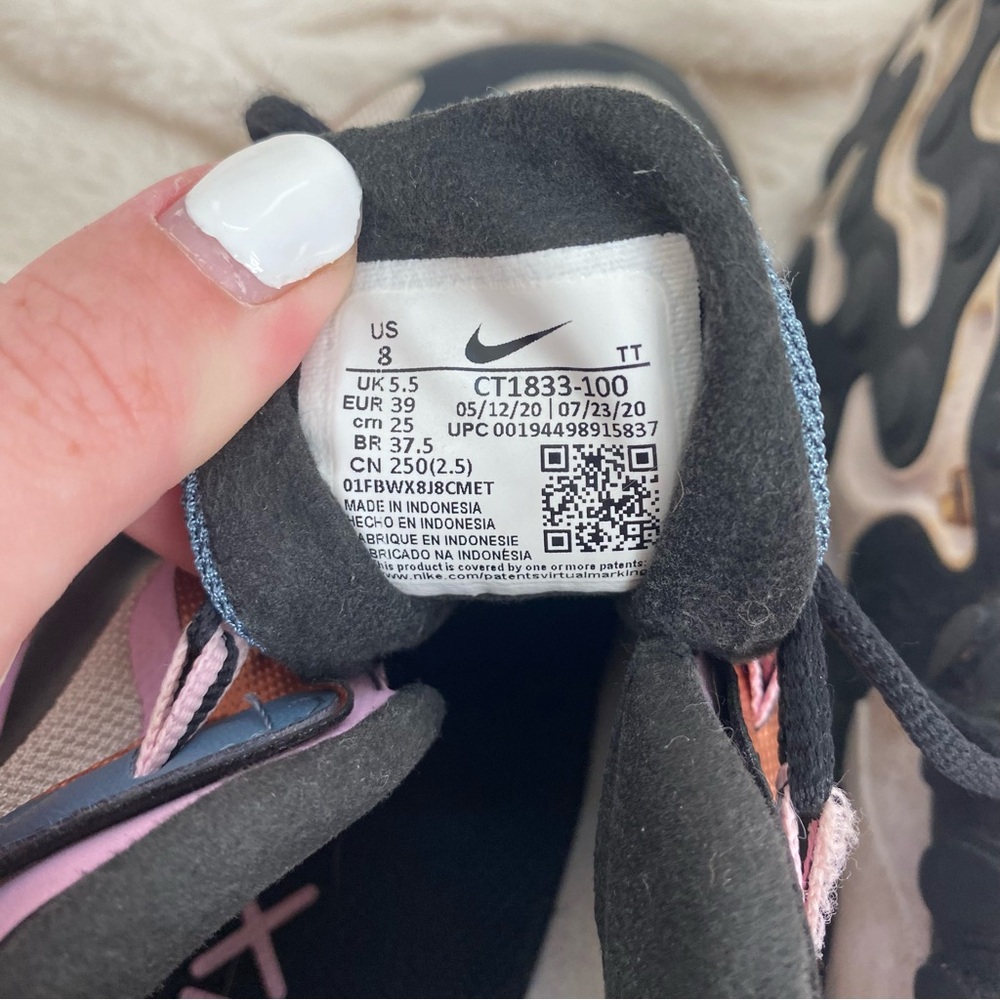 Nike Air Max 270 Metallic Bronze sneakers sz 8 - Picture 6 of 7